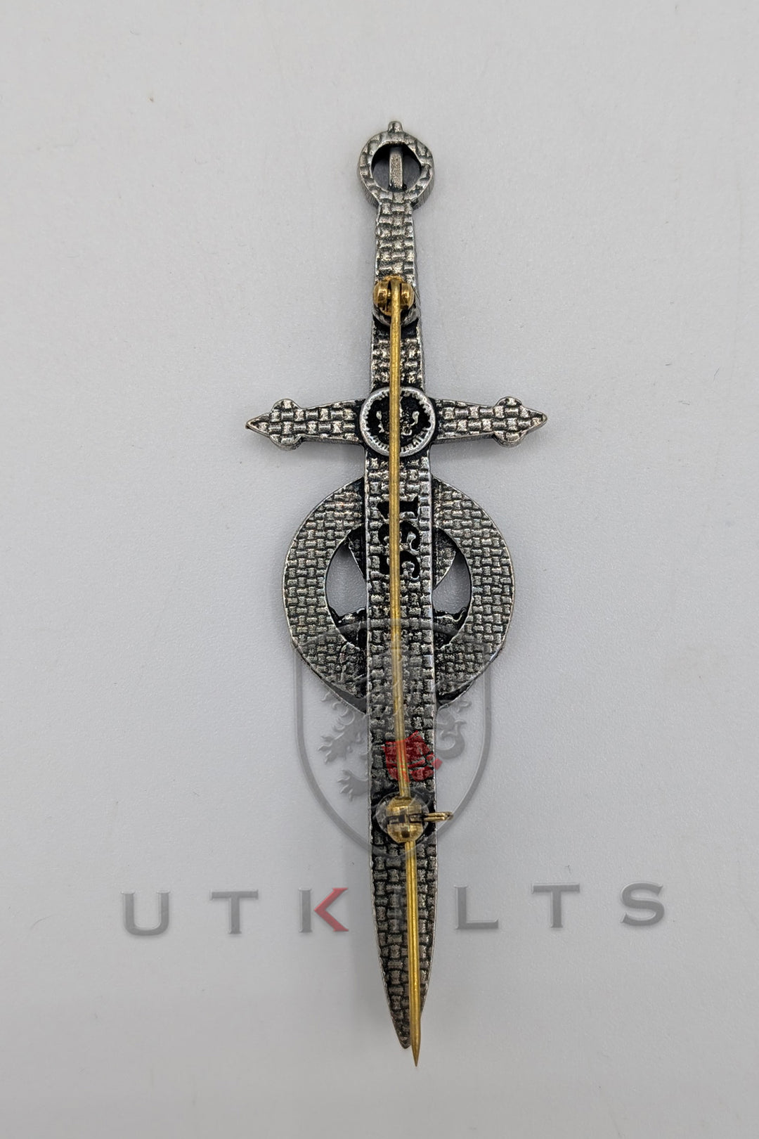 Kilt Pin – Inverloch, Irish Harp Crest