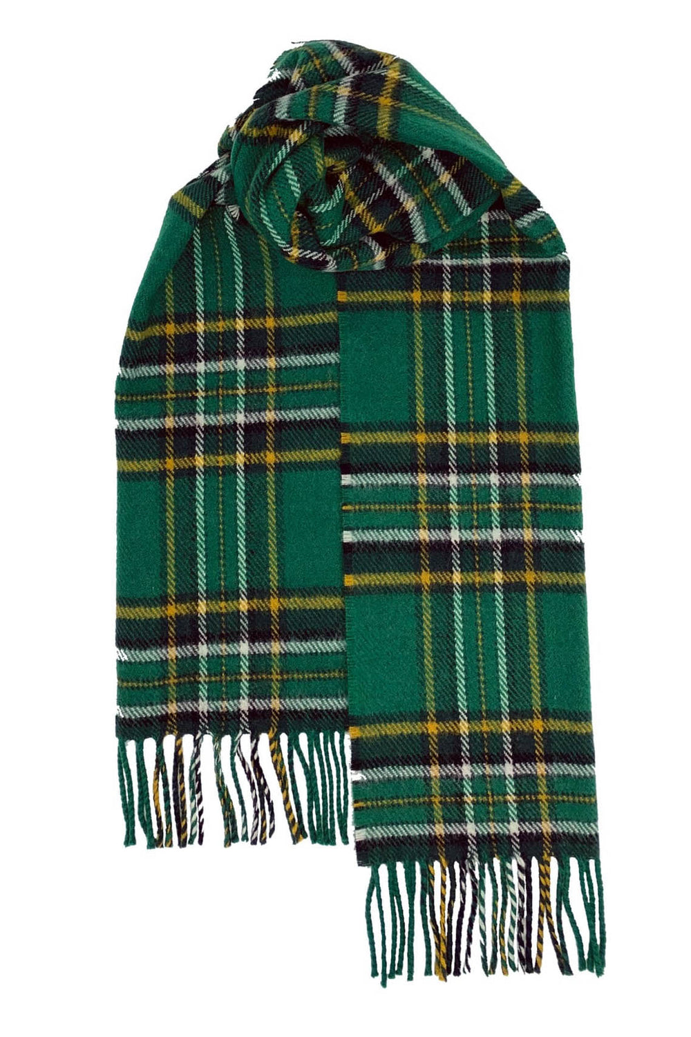 Premium Irish County Tartan Wool Scarves