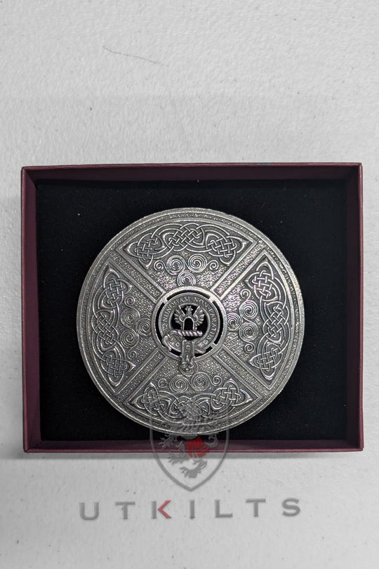 CLEARANCE! Premium Johnstone Scottish Clan Crest Brooch