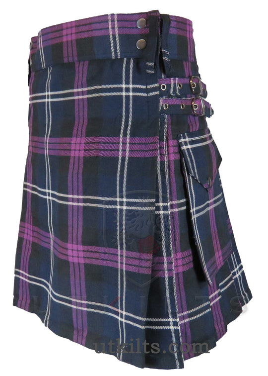 Ladies Standard Heritage of Scotland Tartan Utility Kilt