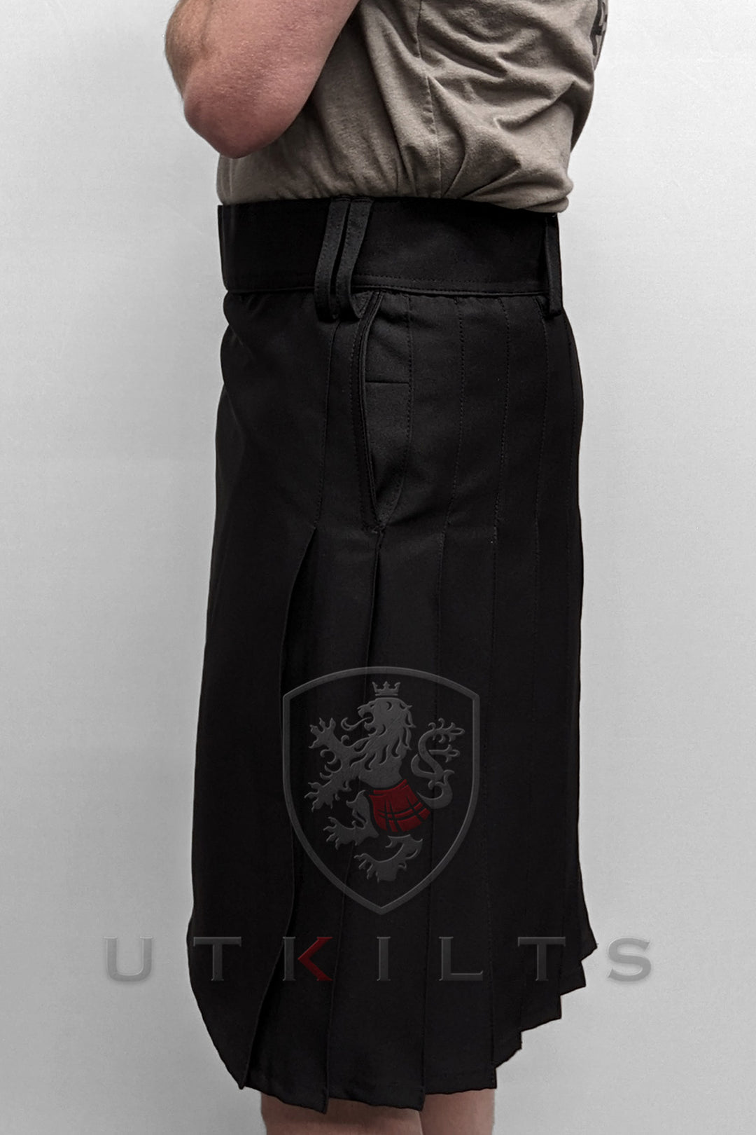 The Athlete Black Workout Kilt