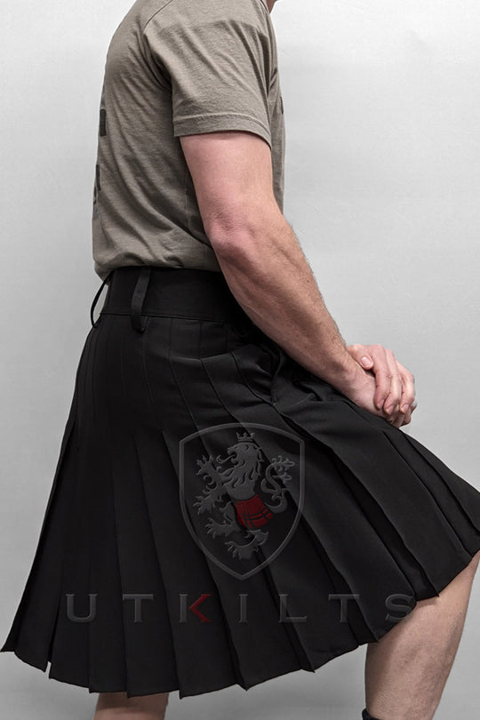 The Athlete Black Workout Kilt