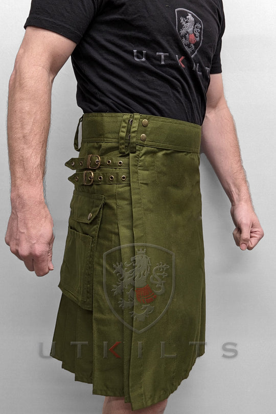 Olive Standard Utility Kilt 