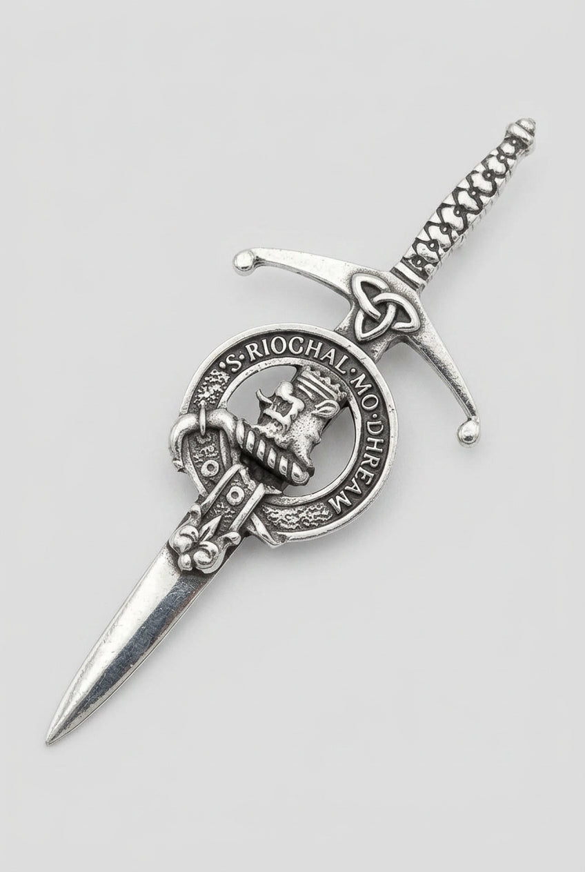 CLEARANCE! Kilt Pin – InverLoch, Scottish Clan Crest - MacGregor