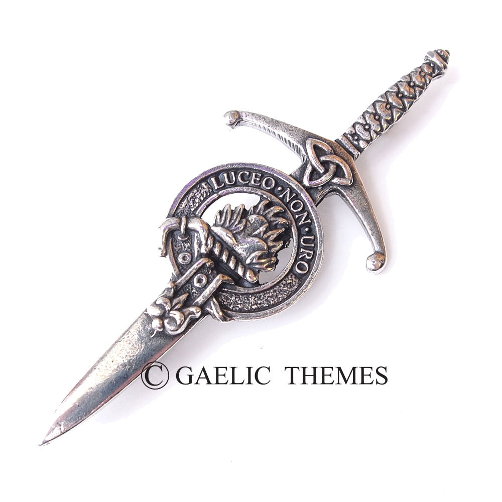 Stock Premium Scottish Clan Kilt Pin - Multiple Clans