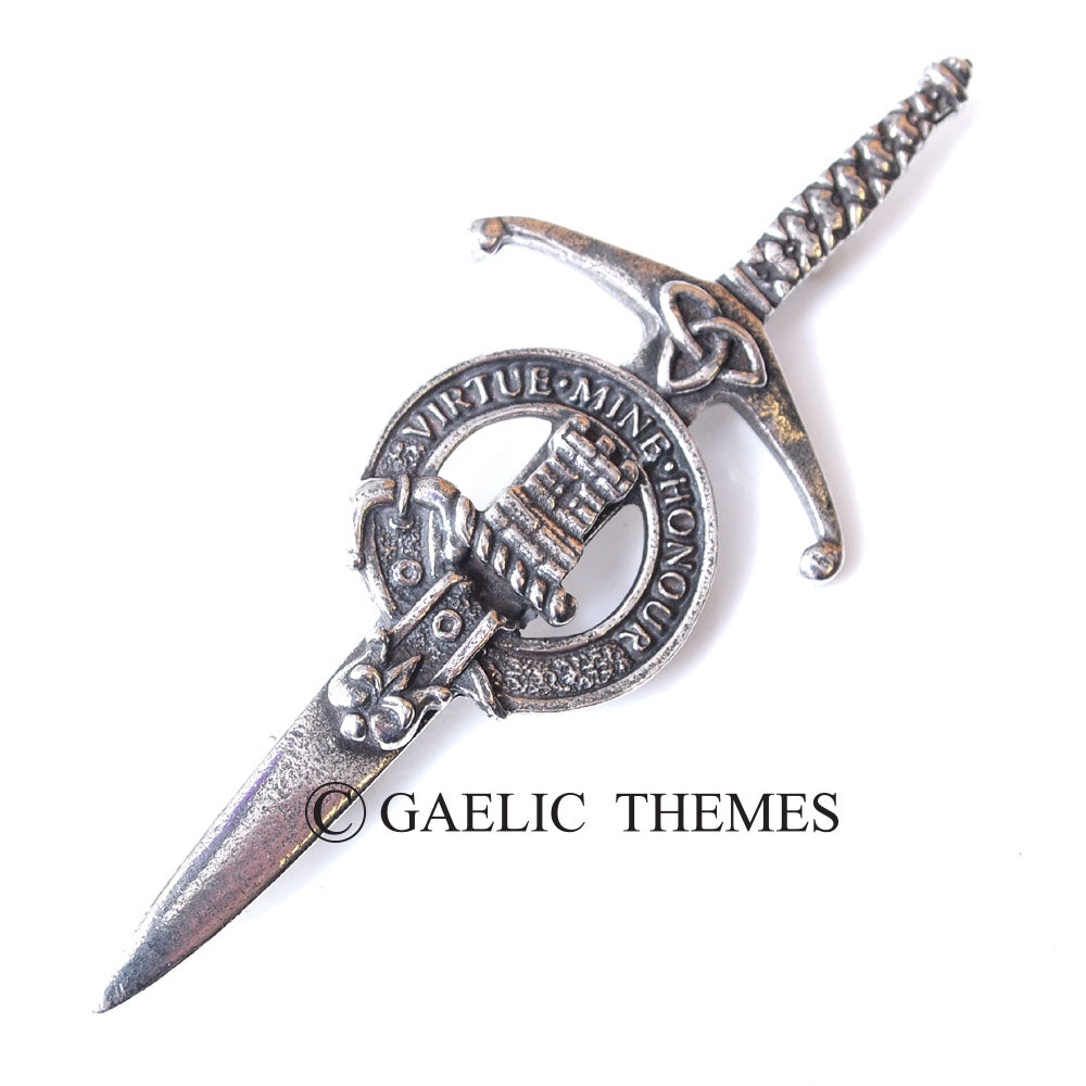 Stock Premium Scottish Clan Kilt Pin - Multiple Clans