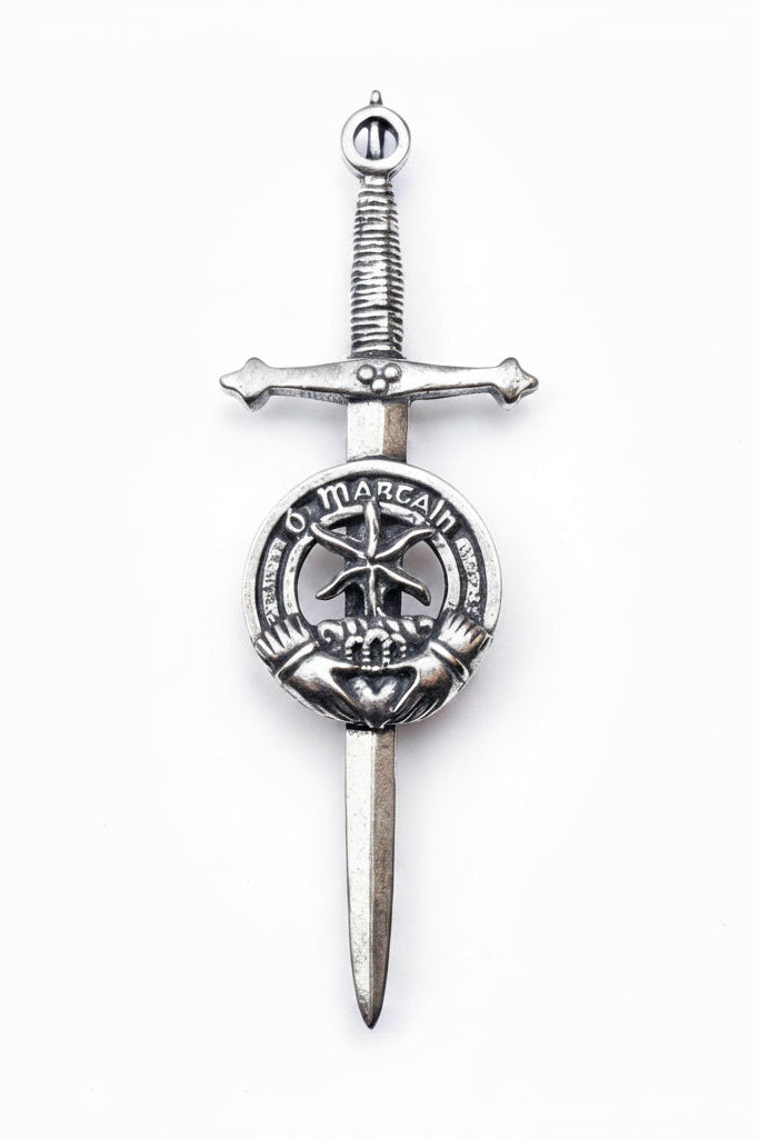 CLEARANCE! Kilt Pin –Martin / O'Martian, Irish Clan Crest