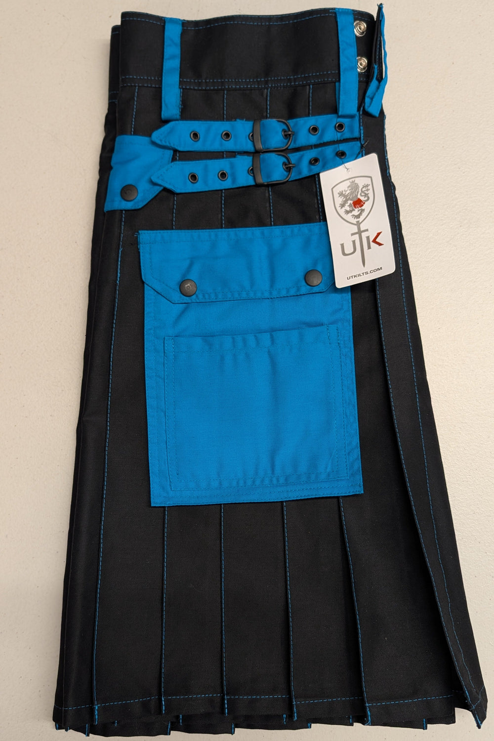CLEARANCE! Utility Kilt – GlenTorin, Black Ice Edition 36x23