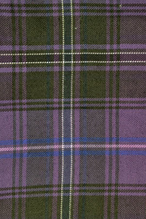 CLEARANCE! Passion of Scotland Purple Polyviscose Traditional Tartan Kilt - 40x22.5