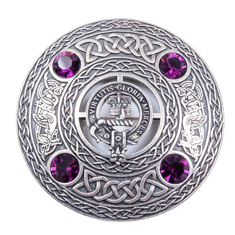 Special Order Premium Large Scottish Clan Crest Brooch - 200+ Clans Available