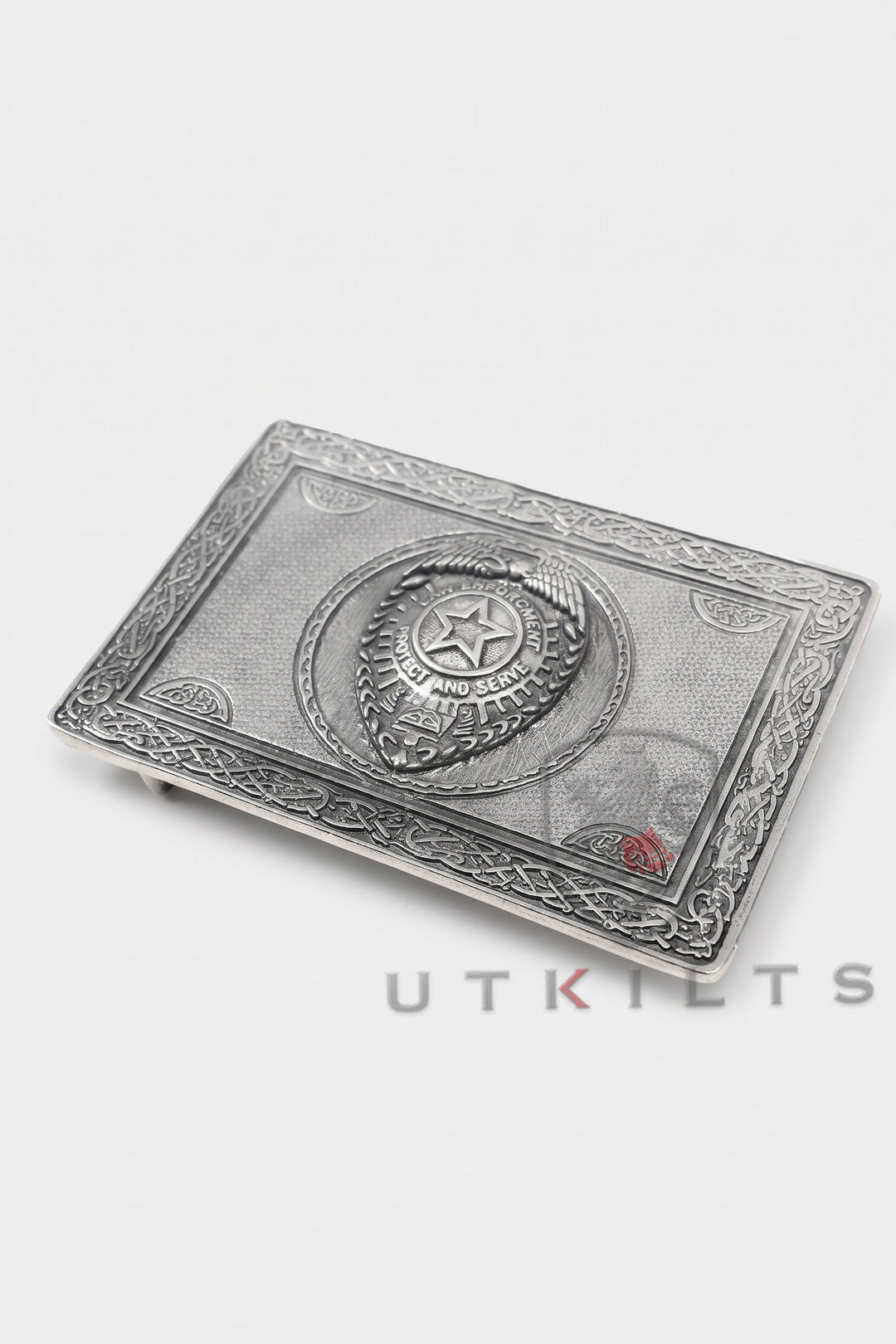 Kilt Belt Buckle – InverLoch, Law Enforcement Valor