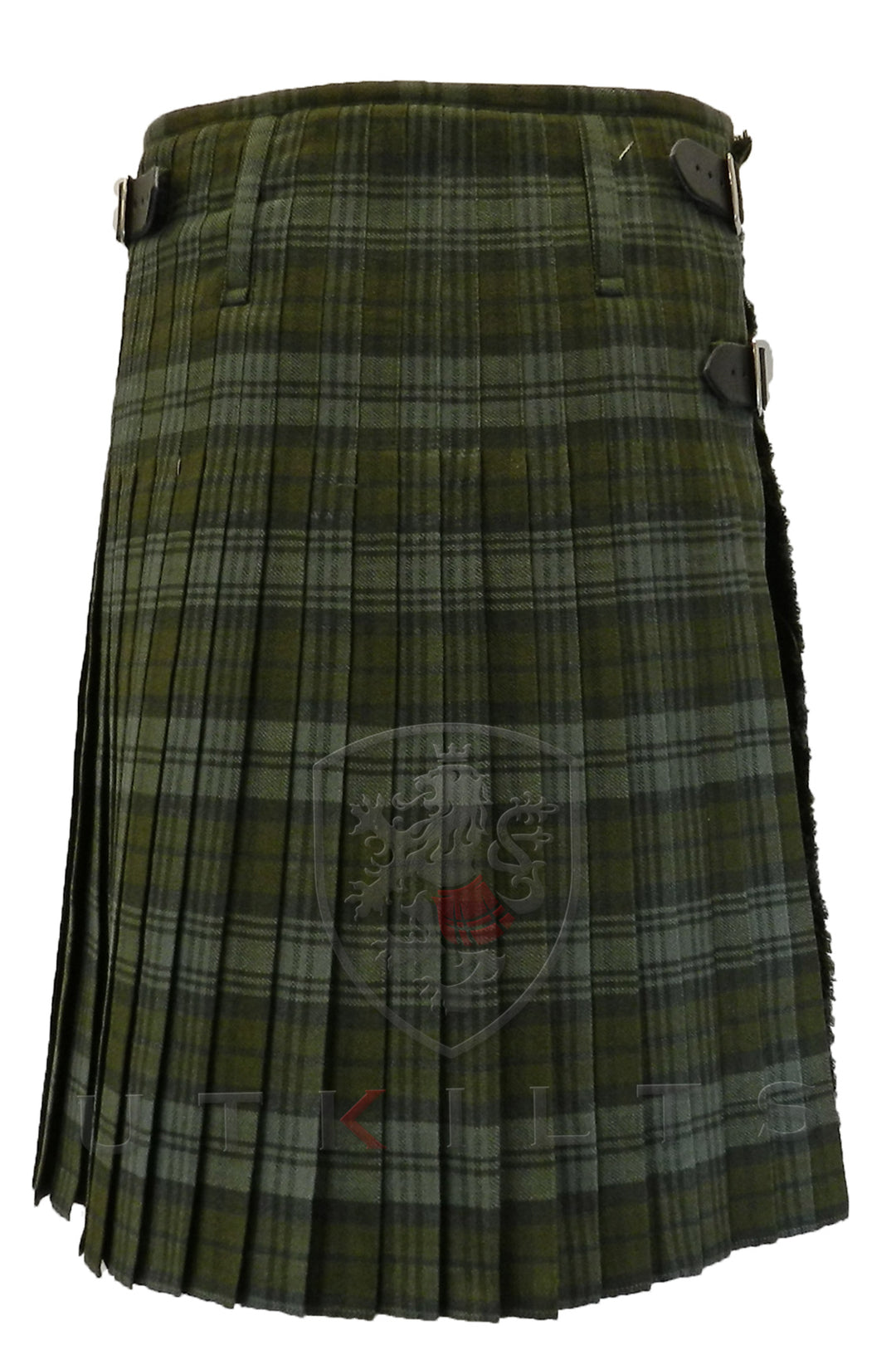 Traditional Kilt - Premium Wool, Black Watch Weathered