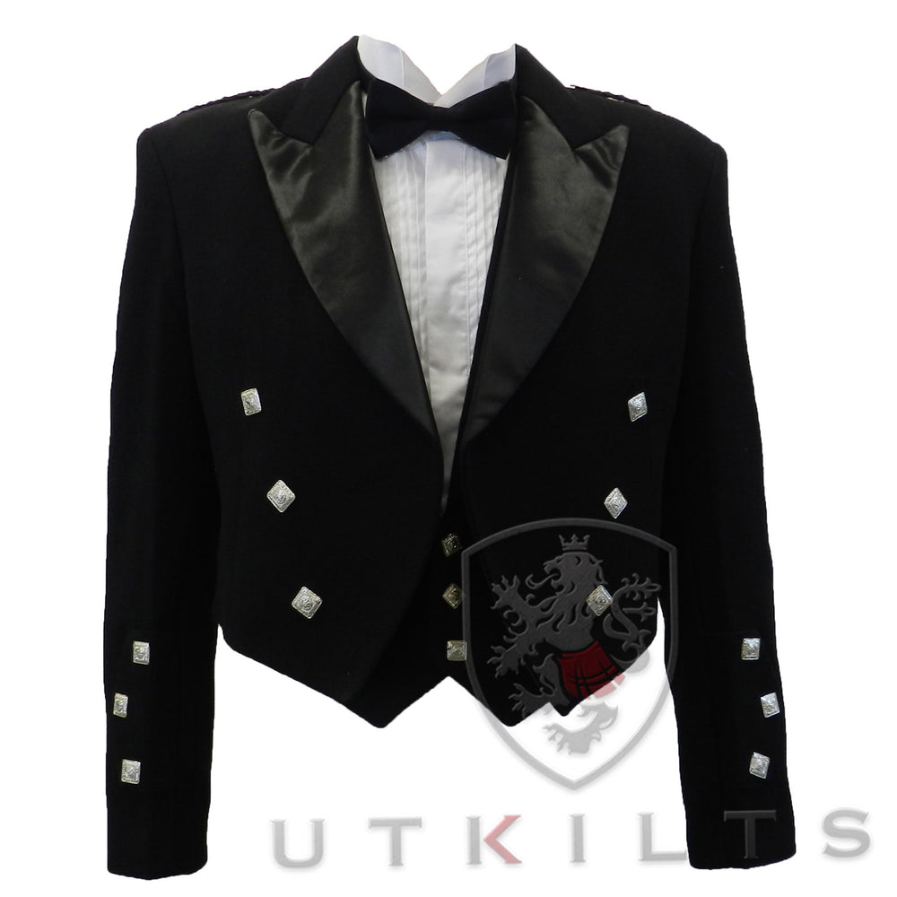 Prince Charlie Formal Kilt Jacket and Vest