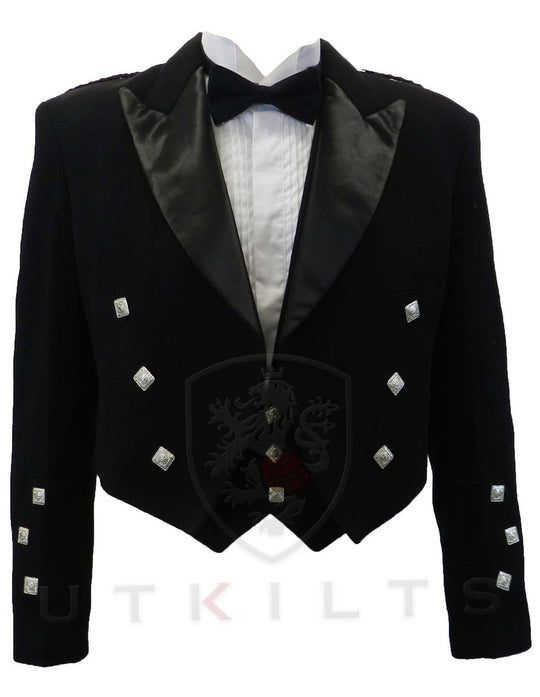 CLEARANCE! Prince Charlie Kilt Jacket and Vest - 44 Long