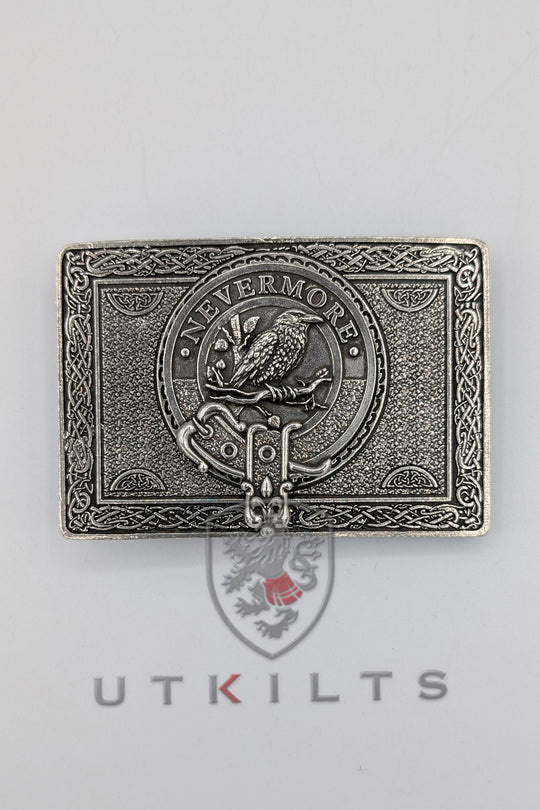 Kilt Buckle – InverLoch, The Watchful Raven