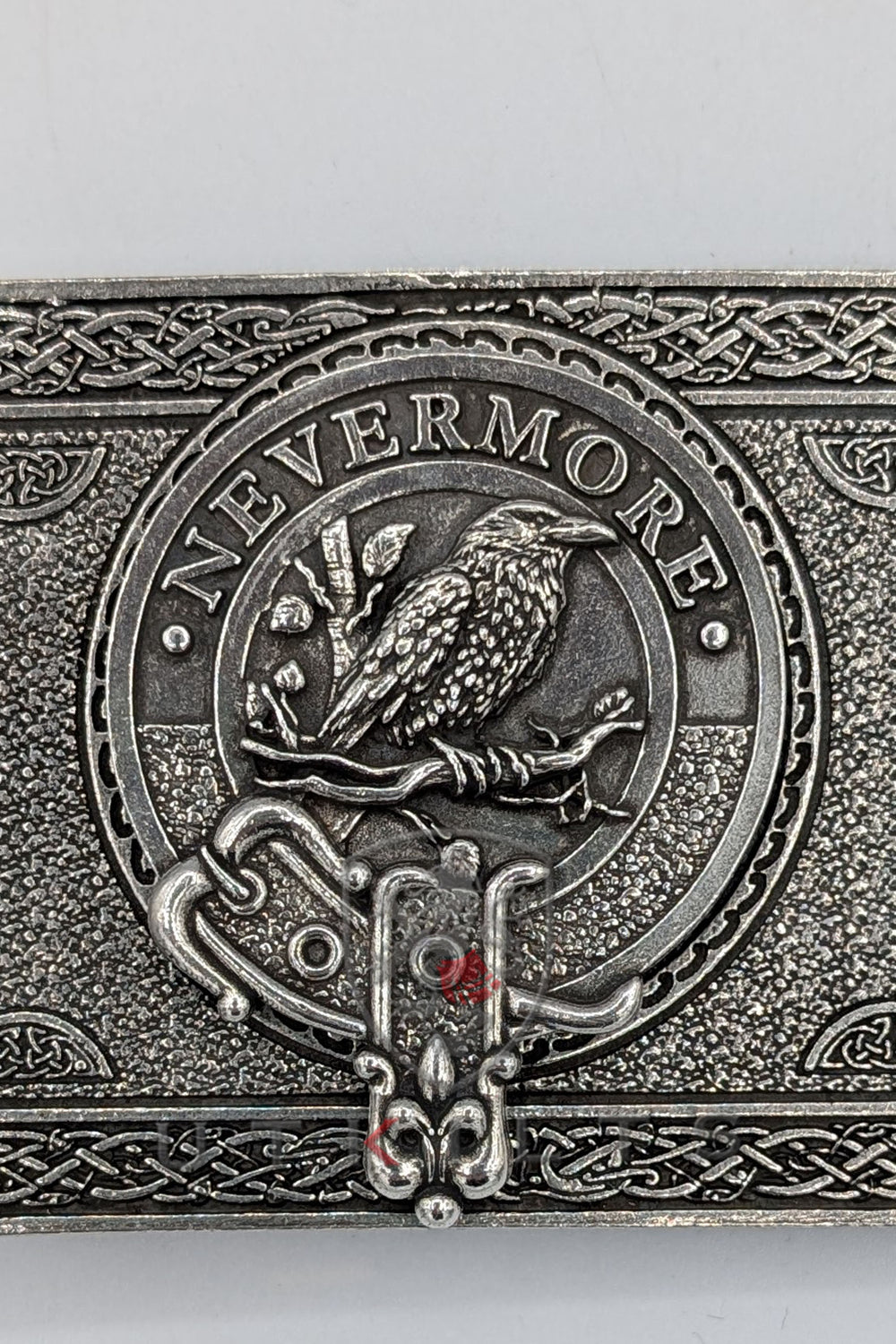 Kilt Buckle – InverLoch, The Watchful Raven