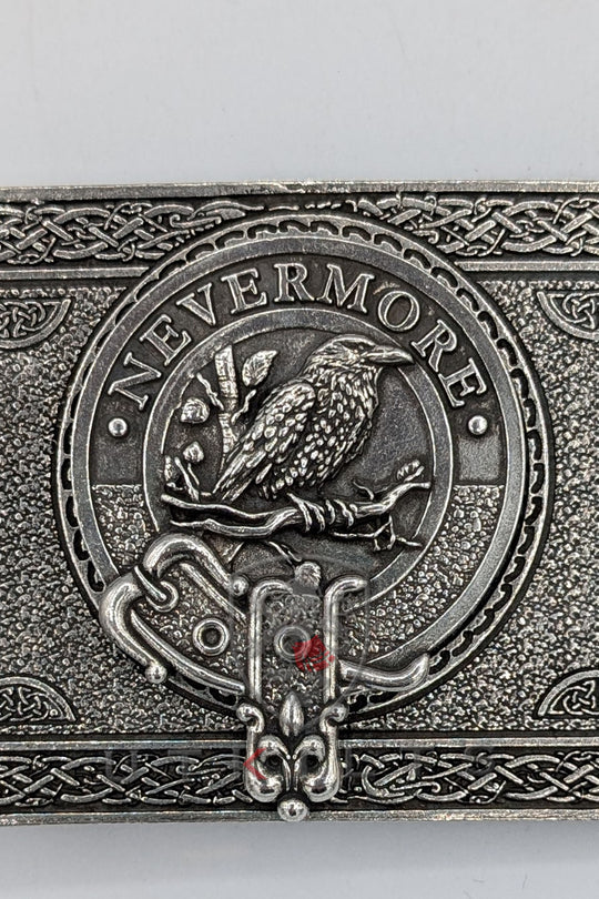 Kilt Buckle – InverLoch, The Watchful Raven