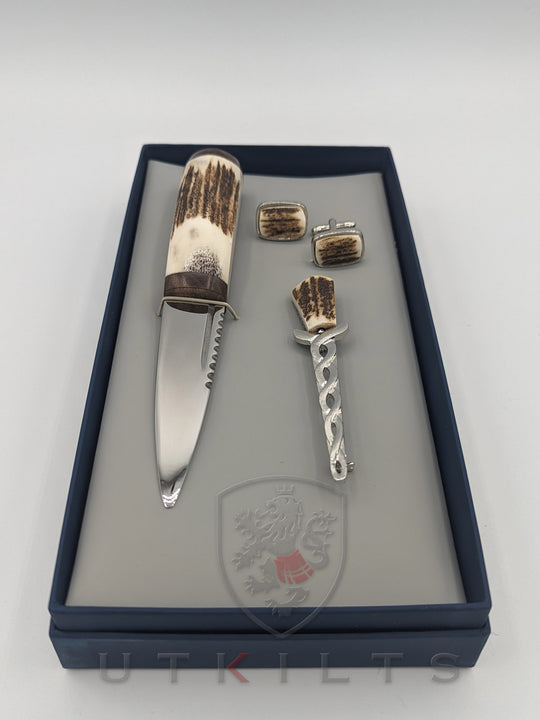Staghorn 3 Piece Gift Set With Thistle Top