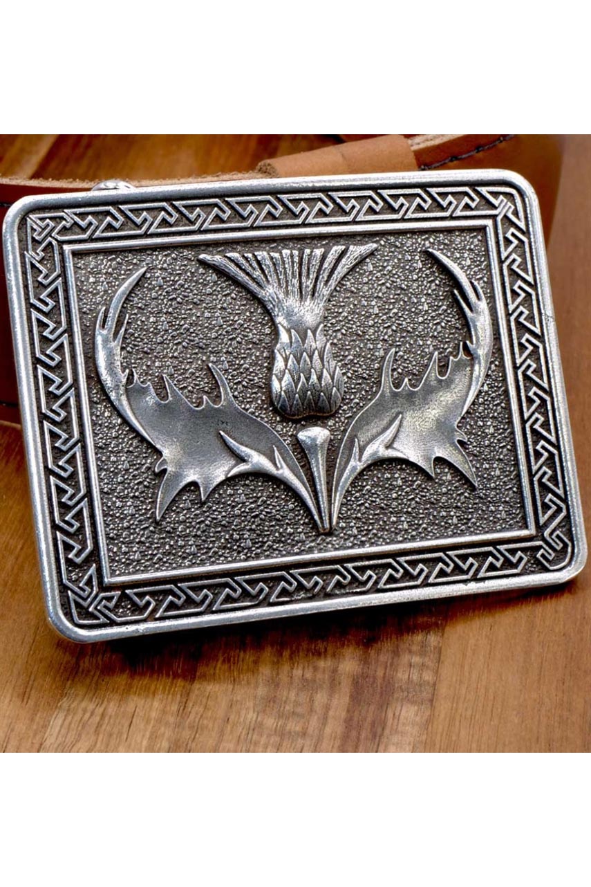 Kilt Buckle – Inverloch, Scotia Large Thistle