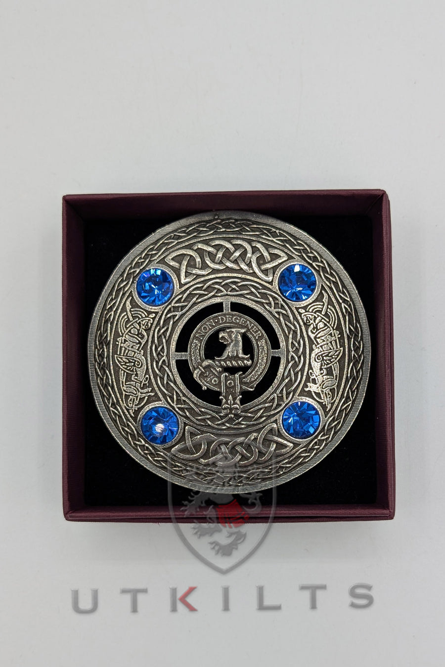 CLEARANCE! Premium Wedderburn Scottish Clan Crest Brooch – UT Kilts
