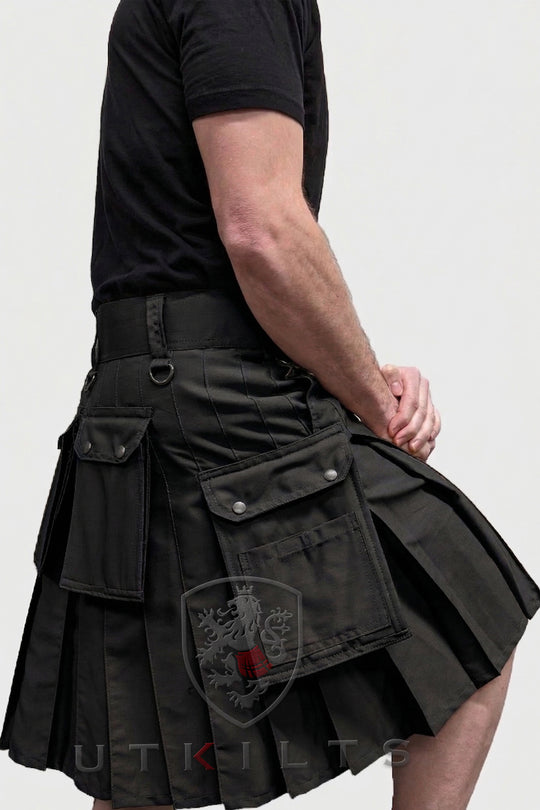 Utility Kilt – Wild Horizon, Black