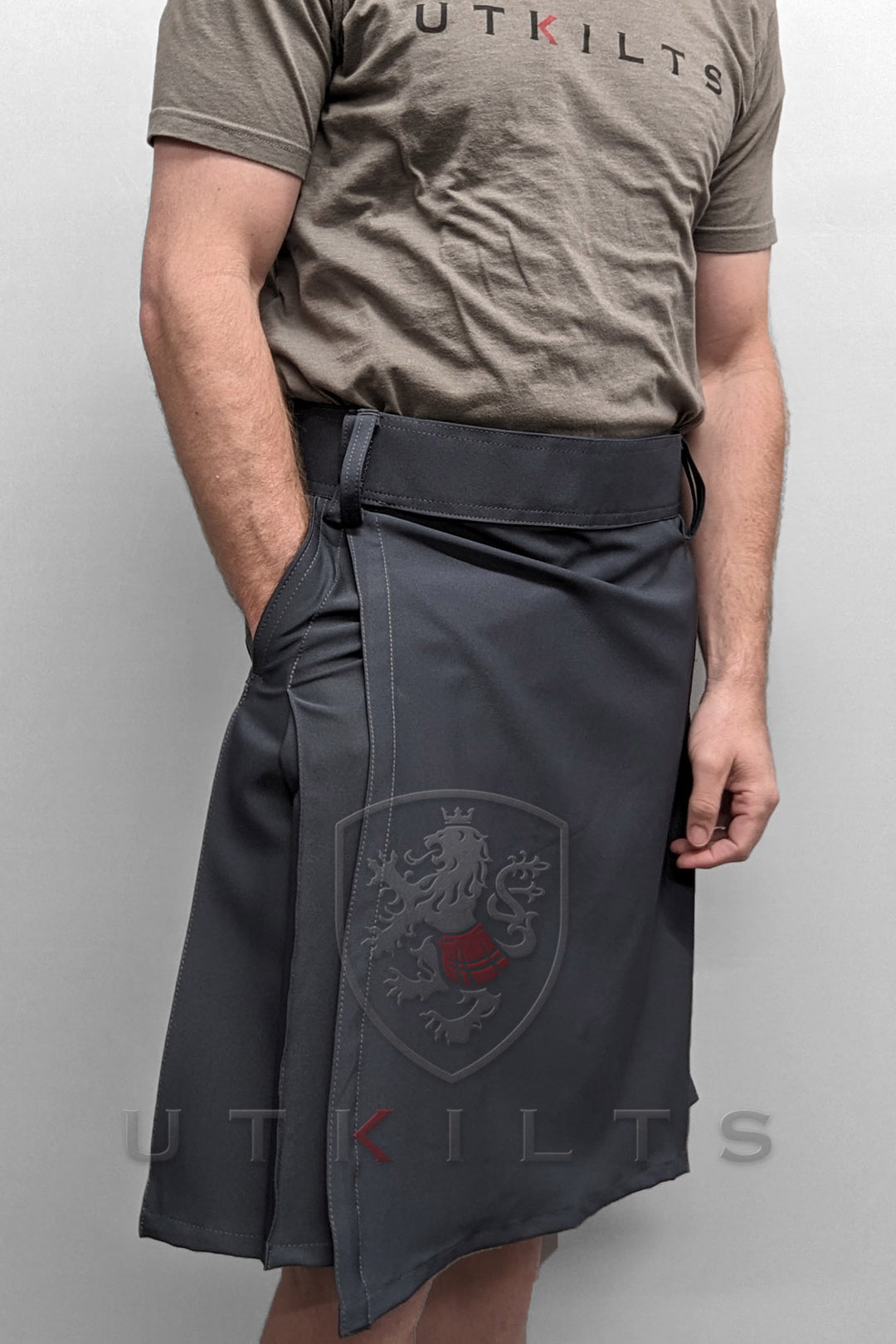 The Athlete Gray Workout Kilt