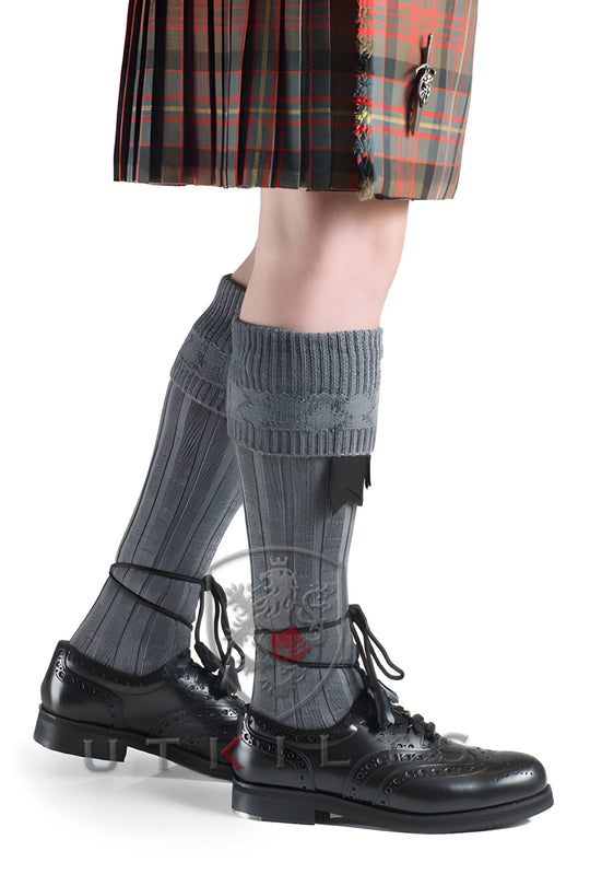 Kilt Hose – Inverloch, Gray