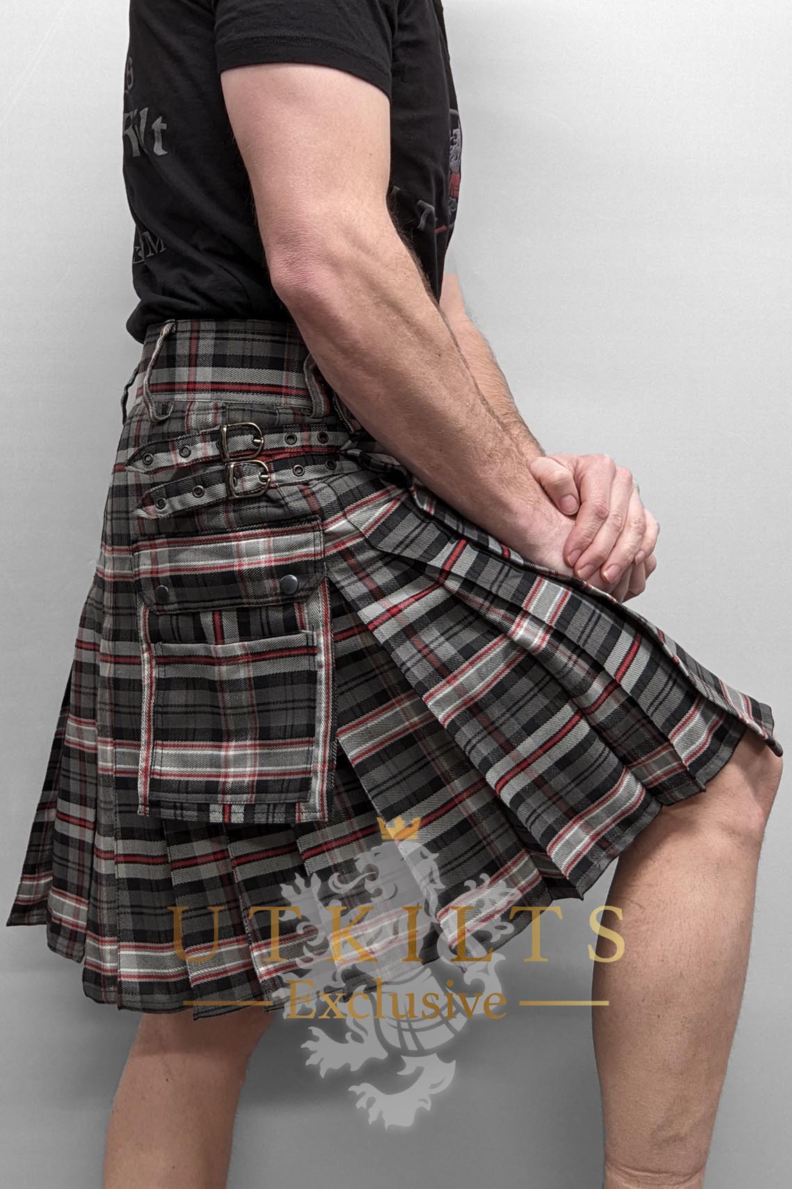 Utility Cotton Kilt Scottish Handmade kilt With Antique Hardware kilt in fashion 15 Different Colors Available Size 28'' TO 60''