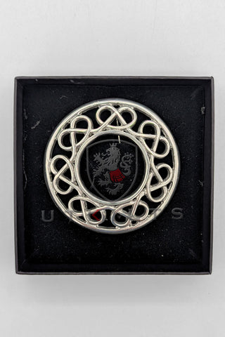Plaid & Sash Brooch – InverLoch, Stroma Celtic
