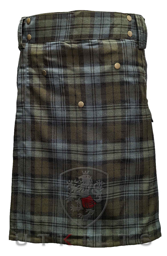 CLEARANCE! Ultimate MacKay Ancient Wool Utility Kilt - 36x23