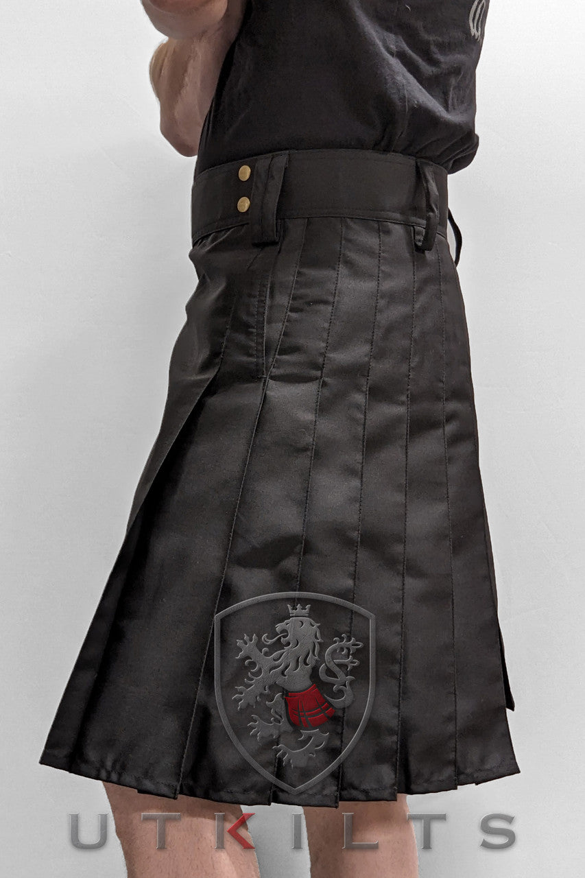 Utility Kilt – GlenLoch Business, Black | Clean & Sharp | UTKilts – UT ...