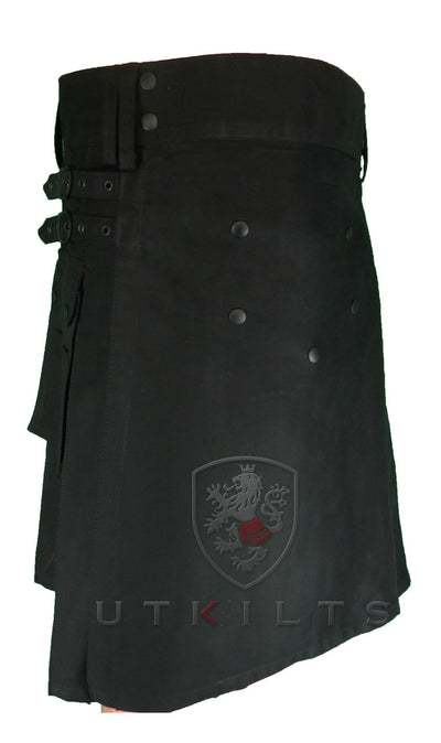 Deluxe Blackout Utility Kilt