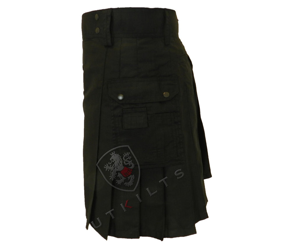 Deluxe Black Ripstop Side view