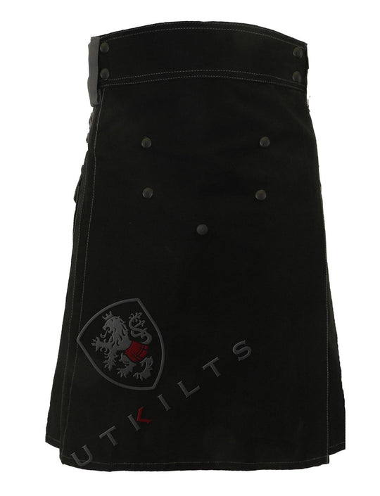 Deluxe Night Fury Kilt Front View