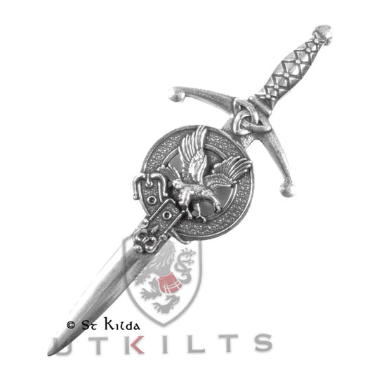 Premium Scottish Eagle Badge Kilt Pin