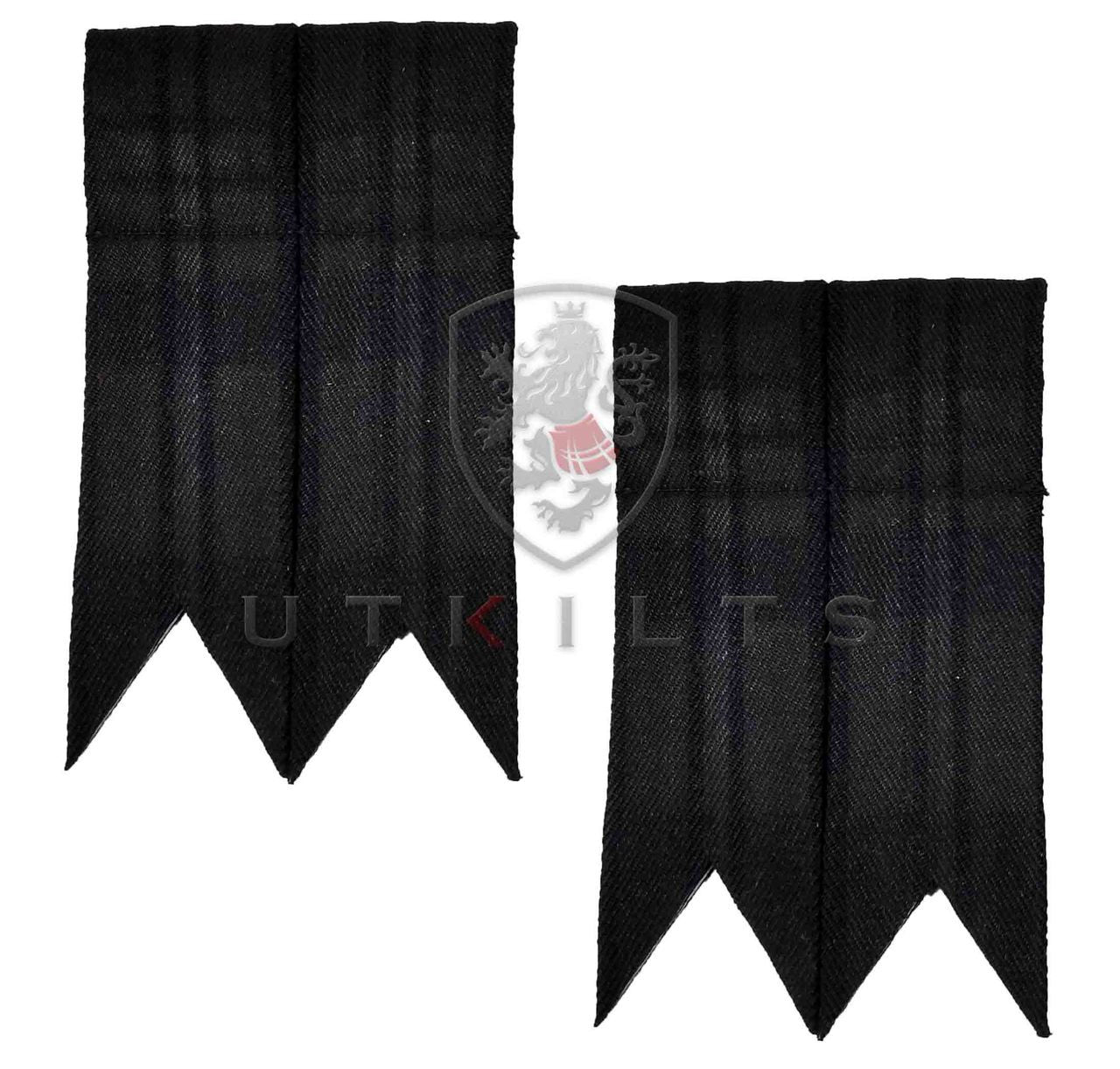 Traditional Scottish Kilt Hose Flashes - Highlanders Tartan Design For Men's Kilt Outfit 9 thumbnail image