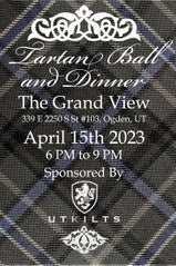 2023 Tartan Ball and Dinner Tickets  - CLOSED FOR PURCHASES