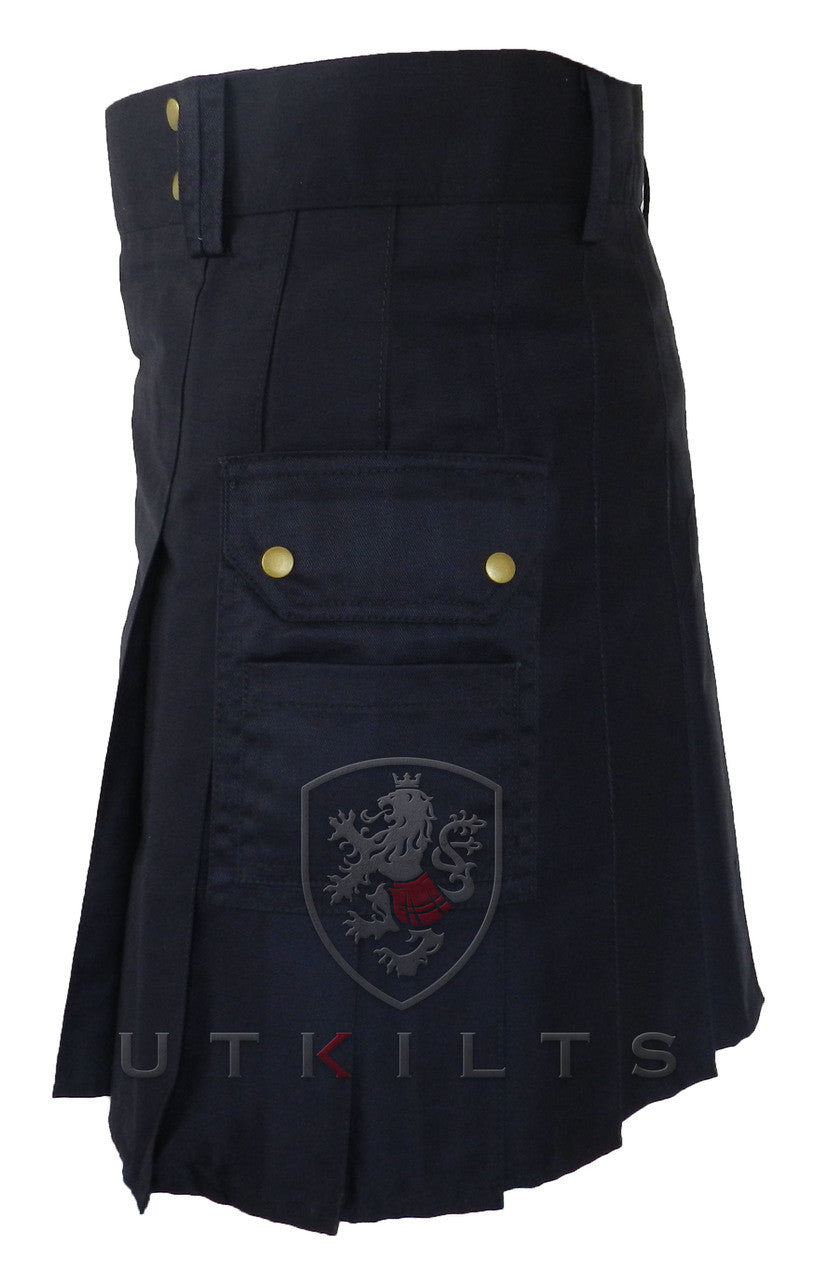 CLEARANCE! Standard Dark Blue Utility Kilt 38x22 UTKilts