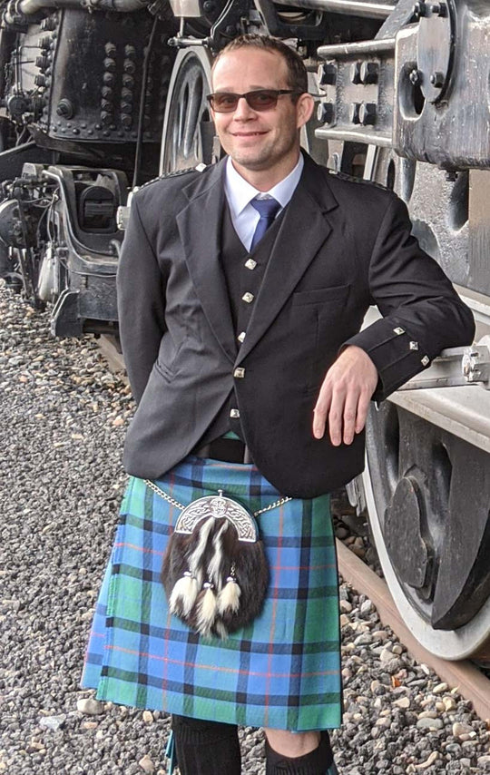 Special Order Made in Scotland Traditional 8 yard Tartan Kilt