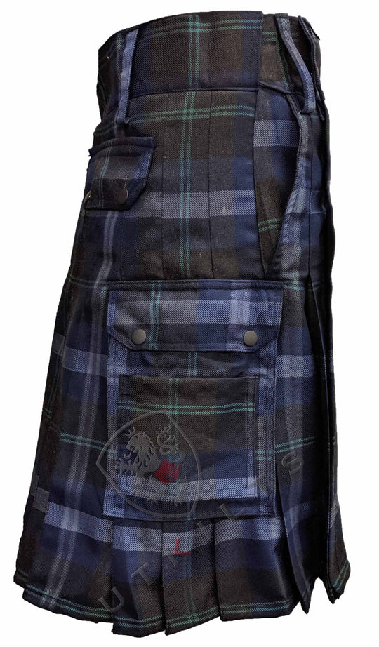 Ultimate Passion of Scotland Tartan Utility Kilt with Comfort Waist