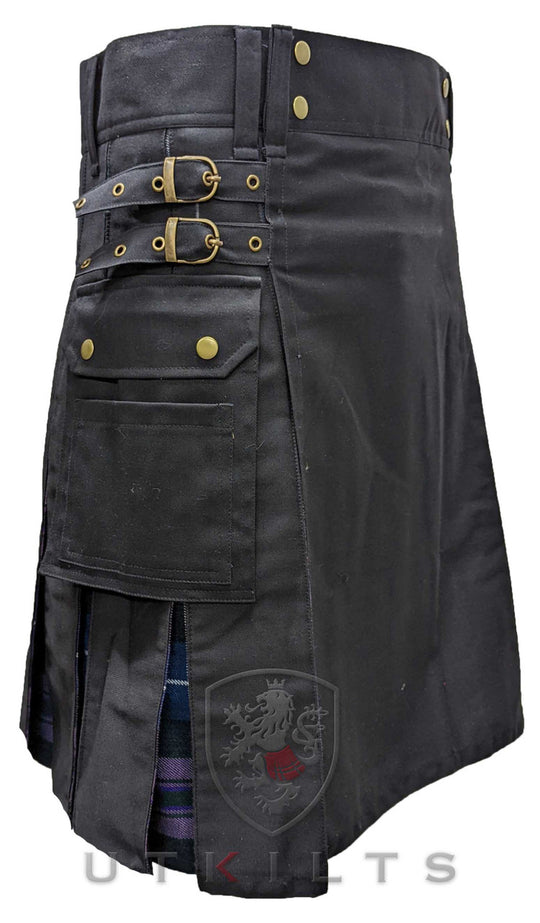 Special Order Box Pleat Two Tone Kilts (hybrid) - All Styles